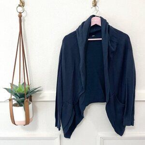 Lululemon Cabin Yogi Wrap Inkwell Cardigan Size 6